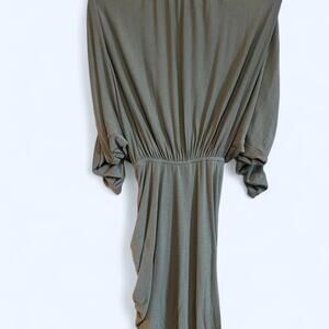 Anthropologie Daily Practice Ruched Off-Shoulder Dress – XXS